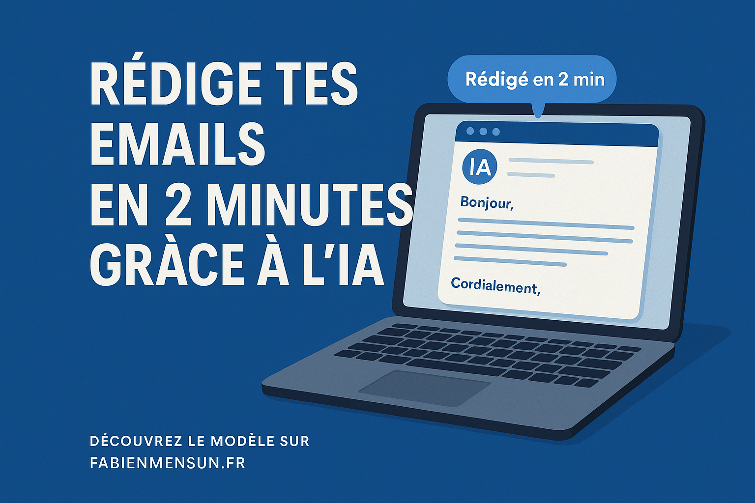 Redige des Mail en 2mn avec l'IA