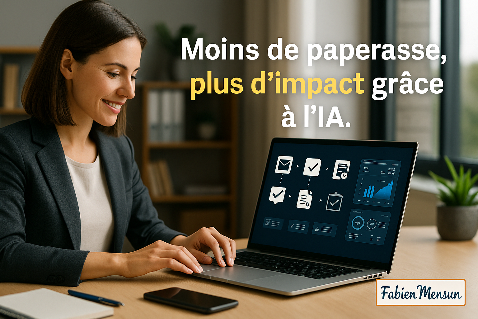 L’IA, un assistant administratif 24h/24
