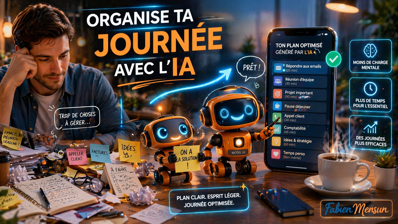 l'IA sur ton smarphone Fabien Mensun